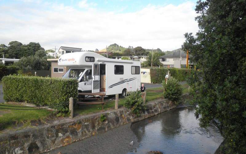 Waihi Beach Top 10 Holiday Park Full Service Camp New Zealand